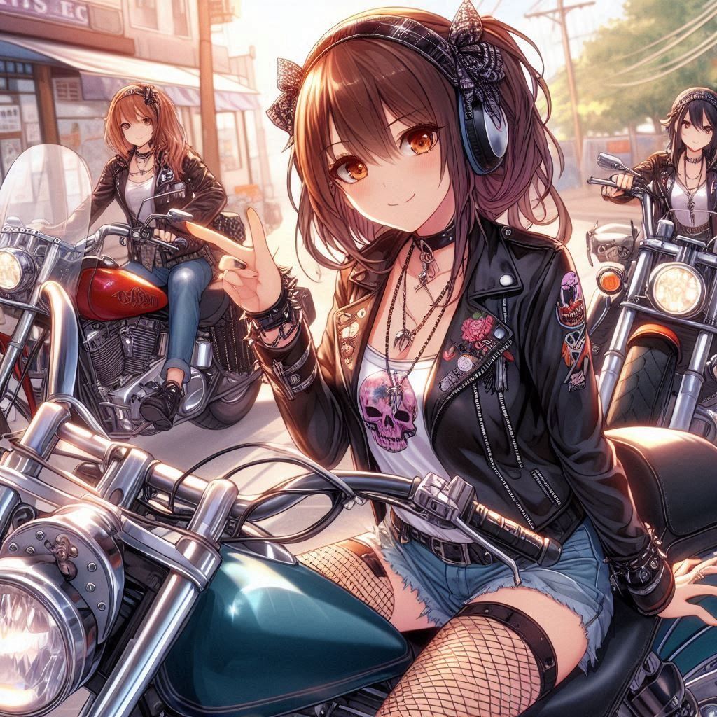 Biker girls
