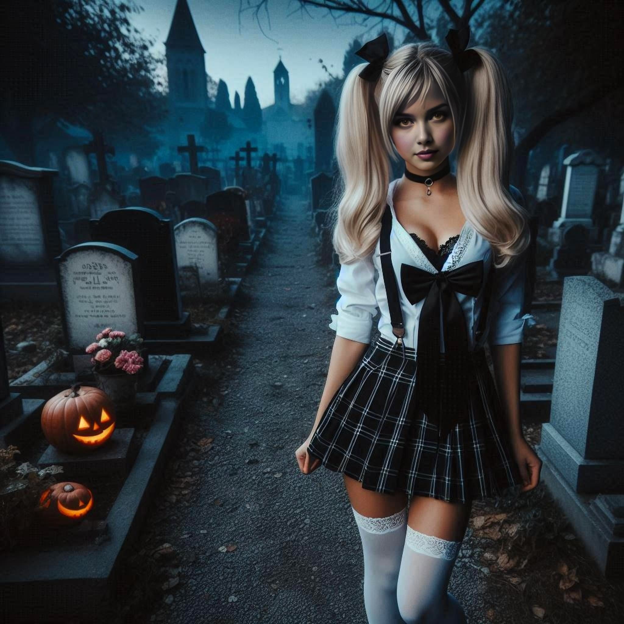 C'est le jour d'Halloween (it's halloween day)