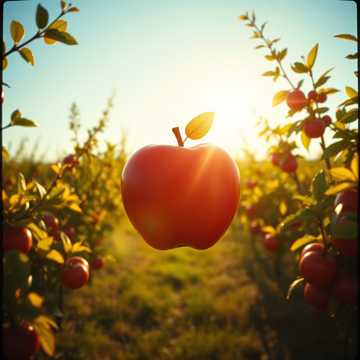 A Shiny Apple