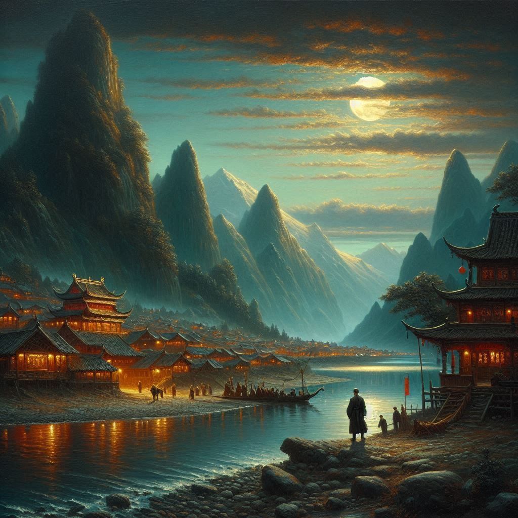 月下故人来