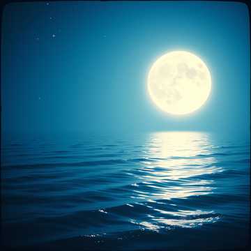 Moonlit Flow(흘러가는 달)