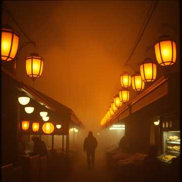 "마장동의 밤" (Majang-dong Nights)