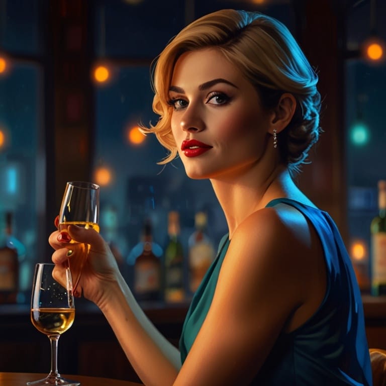 Midnight Martini