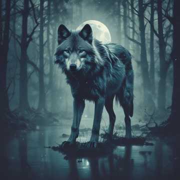 Le Loup de la Douleur et la Pluie