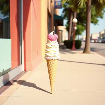 I bought your mom an ice cream