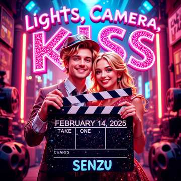 Lights, Camera, KISS (AriaMinds Valentine’s Song Contest)