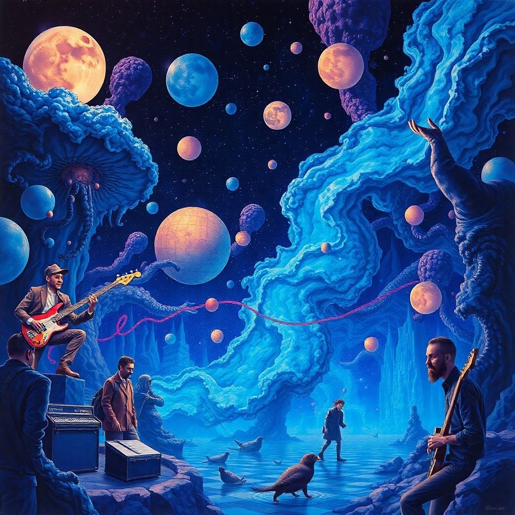 Funky Blue