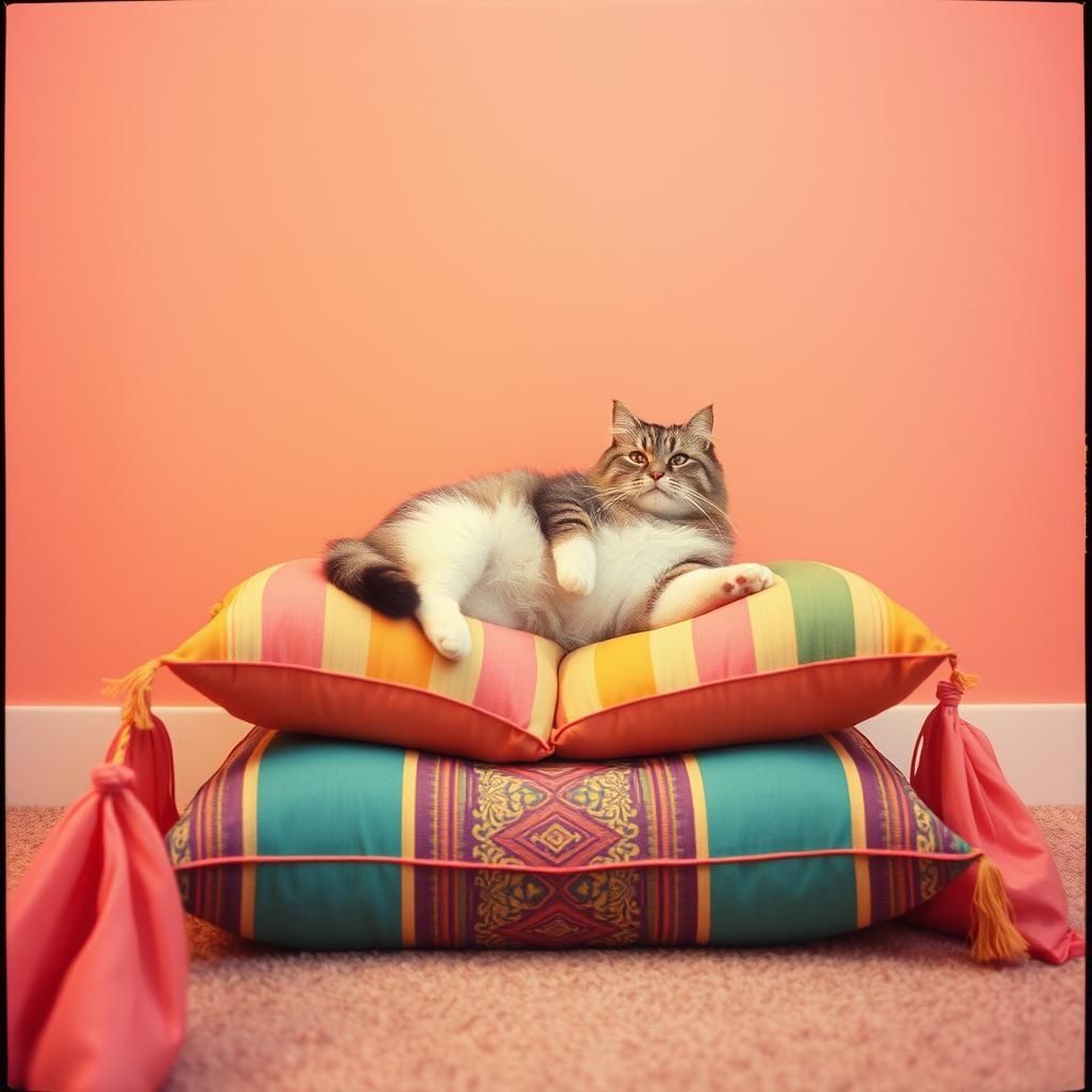 Mijn vette kat
