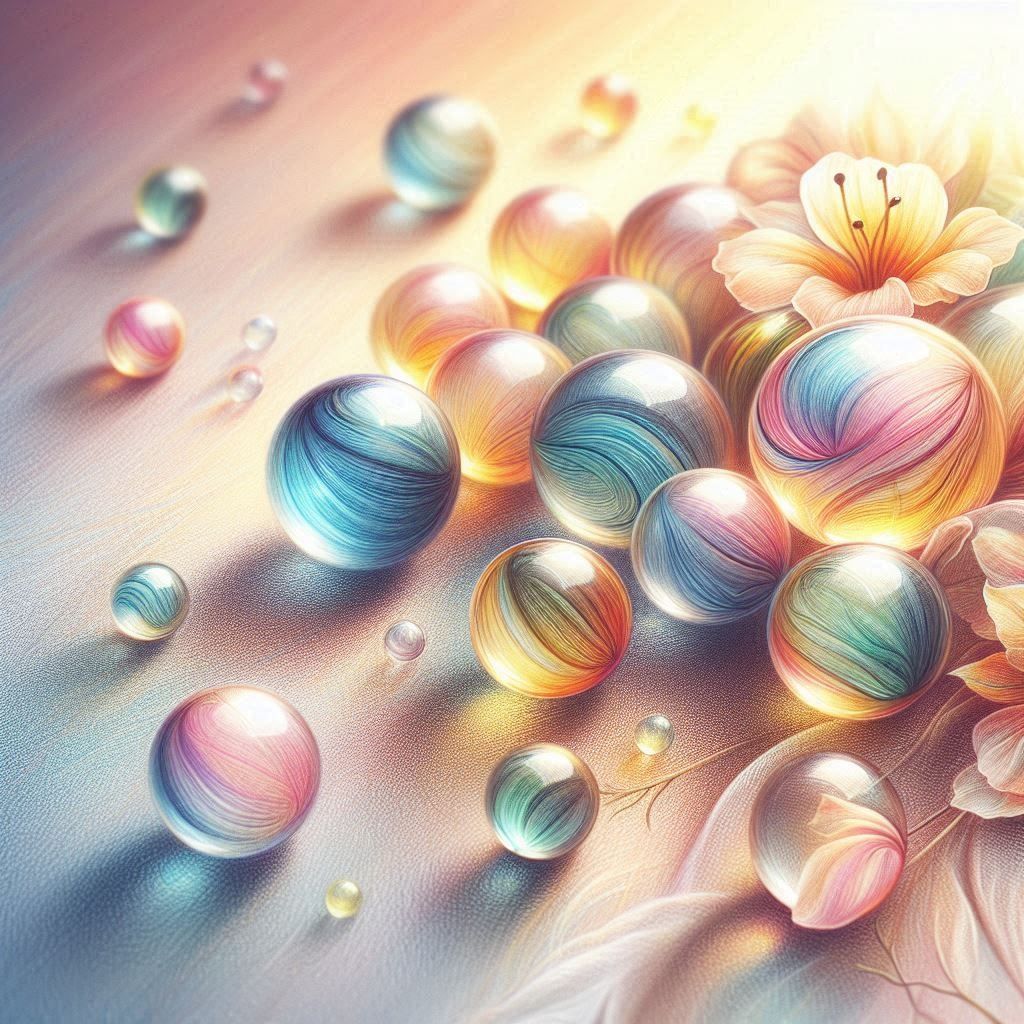 カラフルビーだま