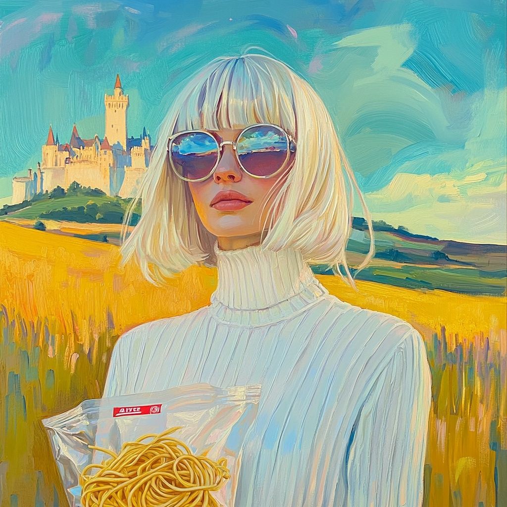 Spaghetti in einer Tüte und Schlösser 🍝🏰