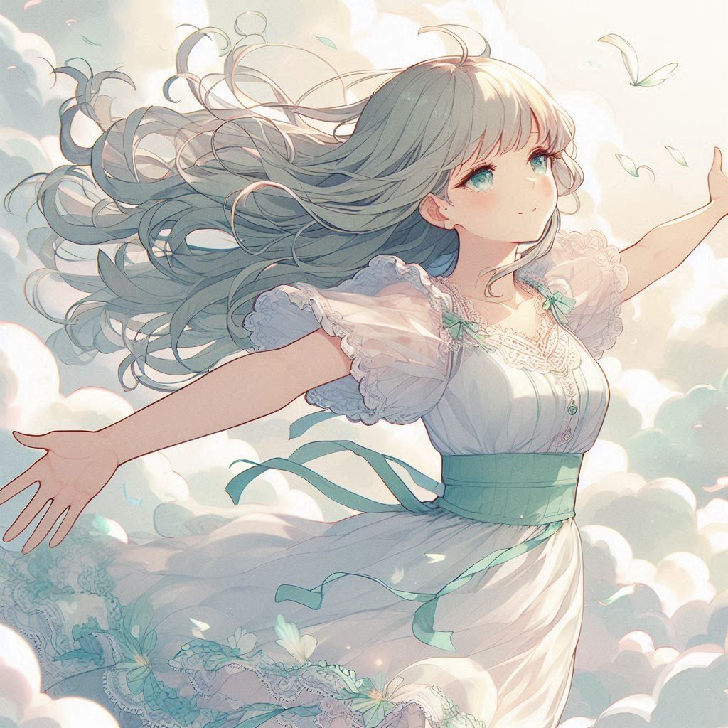 風のドレス