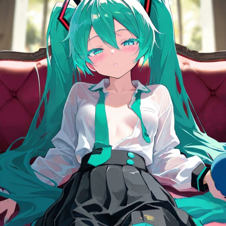 青い花