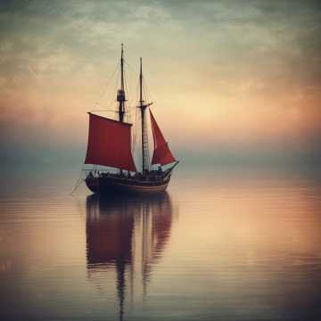 Andrzej Włast - Czerwone żagle