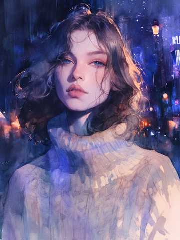 雨の夜