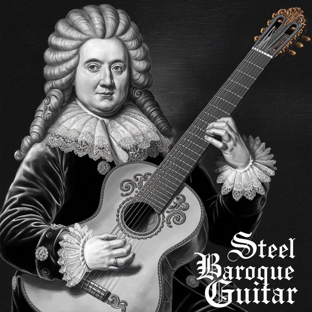 STEEL BAROQUE GUITAR