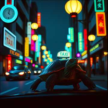 Taxi Żółw i Kraken #1