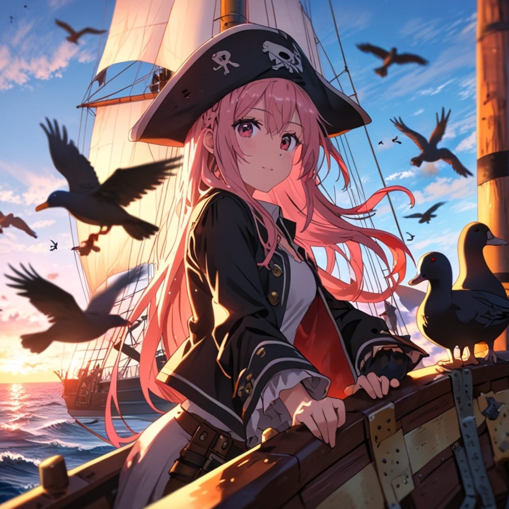 The Pirate and Her Ducks