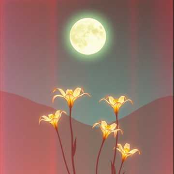산나리 (Mountain Lily)/ 작시: 김세정 화백