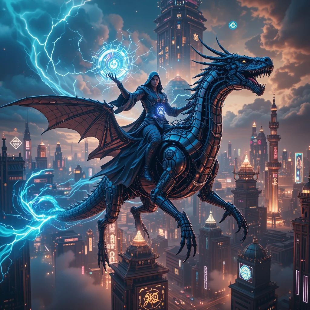 "The CyberMage & the Chronicles of MythTechnika – Epic Future Anthem"