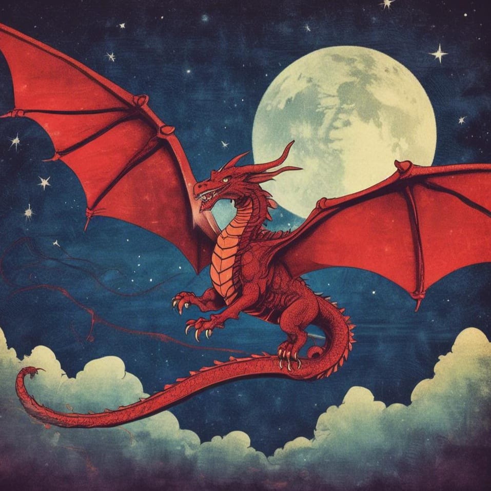 dragon de feu
