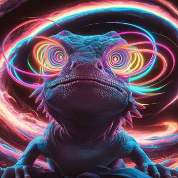 Psychedelic Lizards