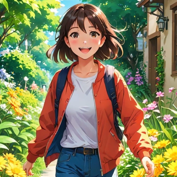 君と歩くこの道"This road I walk with you"