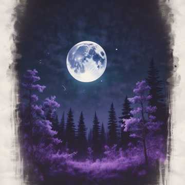 "Lune Égarée"