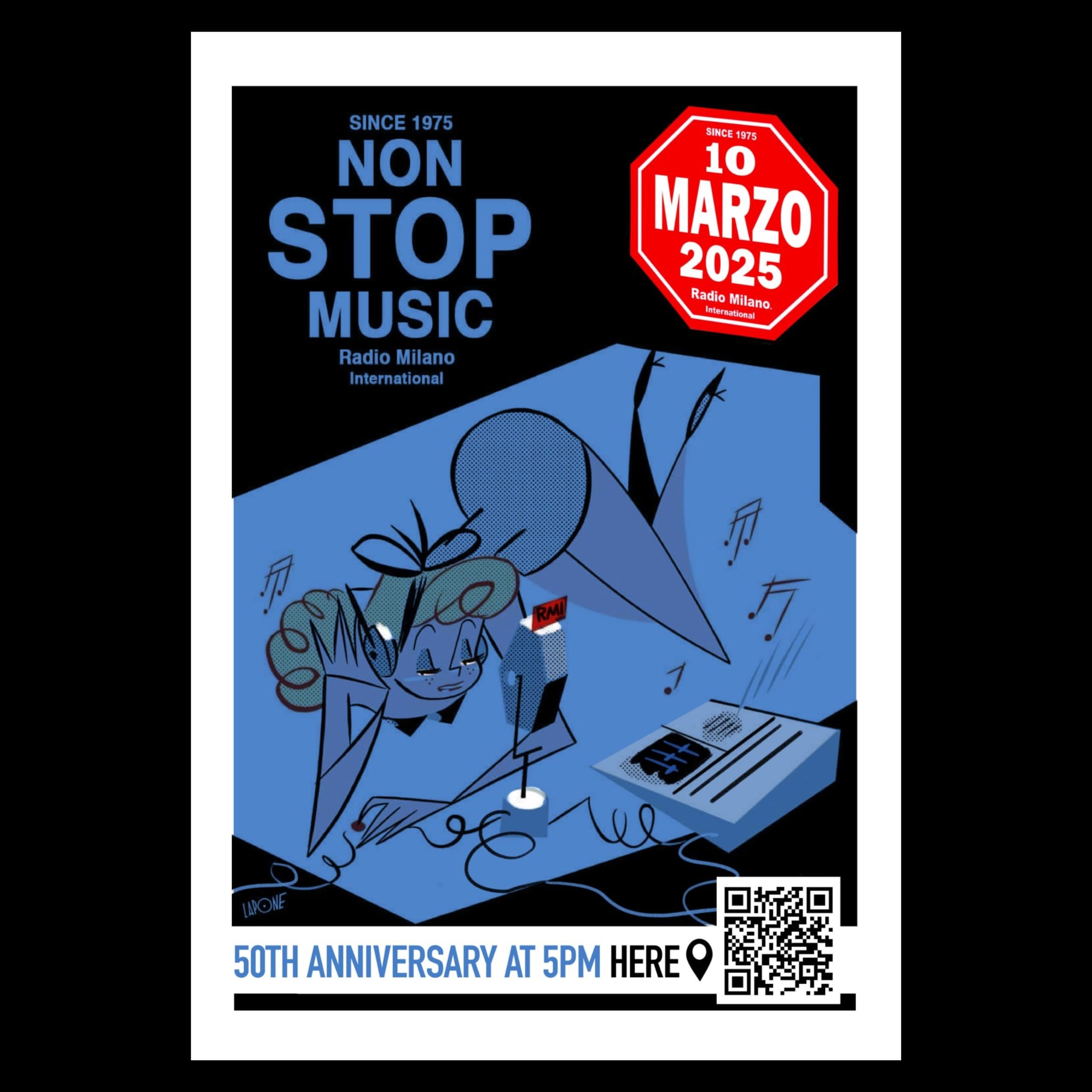 Radio Milano International 50 anni ( Versione Definitiva : AUGURI )