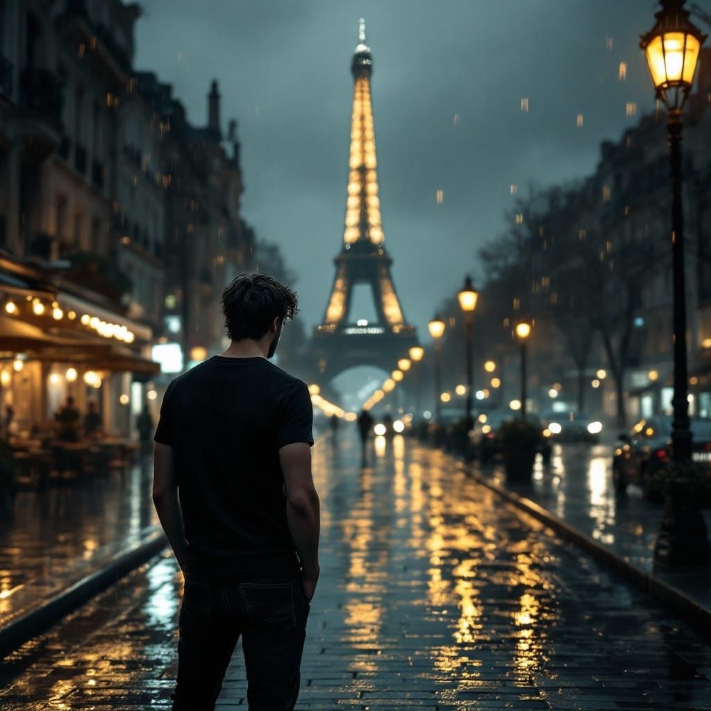Paris sous la pluie