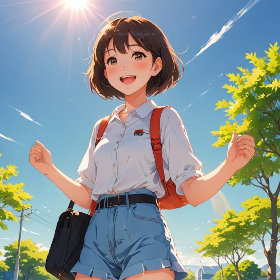 さぁ!出かけよう"Come on! Let's go out."