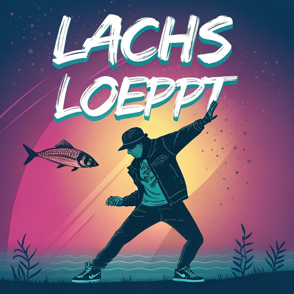 Lachs löppt