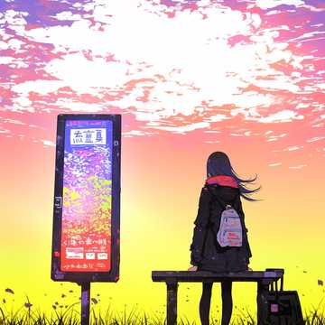 坂道の向こうへ