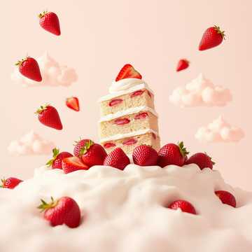 狂気のいちごショートケーキ