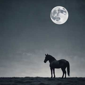 Aujourd'hui, ReMi a dit...(Le Cheval Noir) / Today, ReMi said..(The Black Horse)