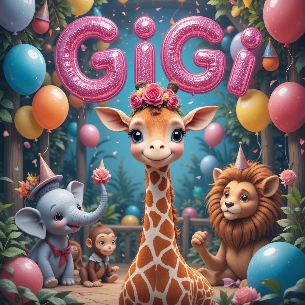GiGi Giraffe (Children's Song)