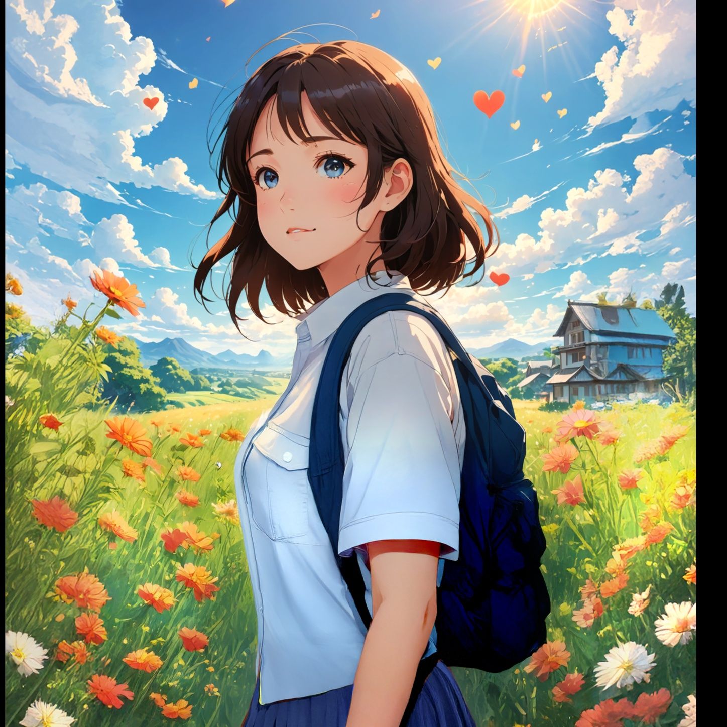 世界は愛で 満ちている"The world is full of love"
