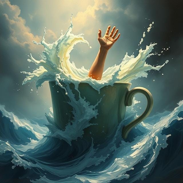 Overflowing Cup - by GVG.Creations