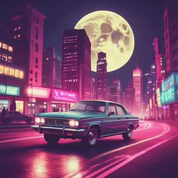 Drive Into the Moonlight