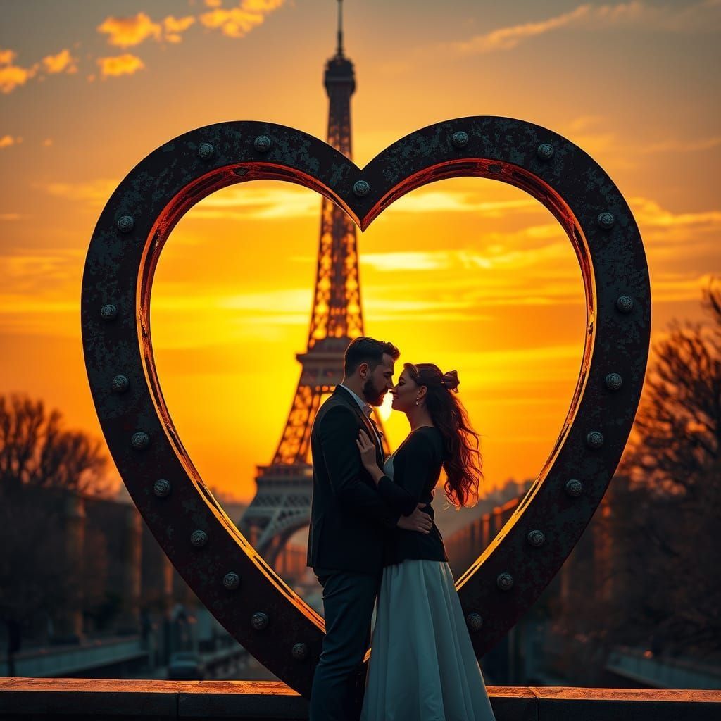 Notre amour rouille moins que la Tour Eiffel