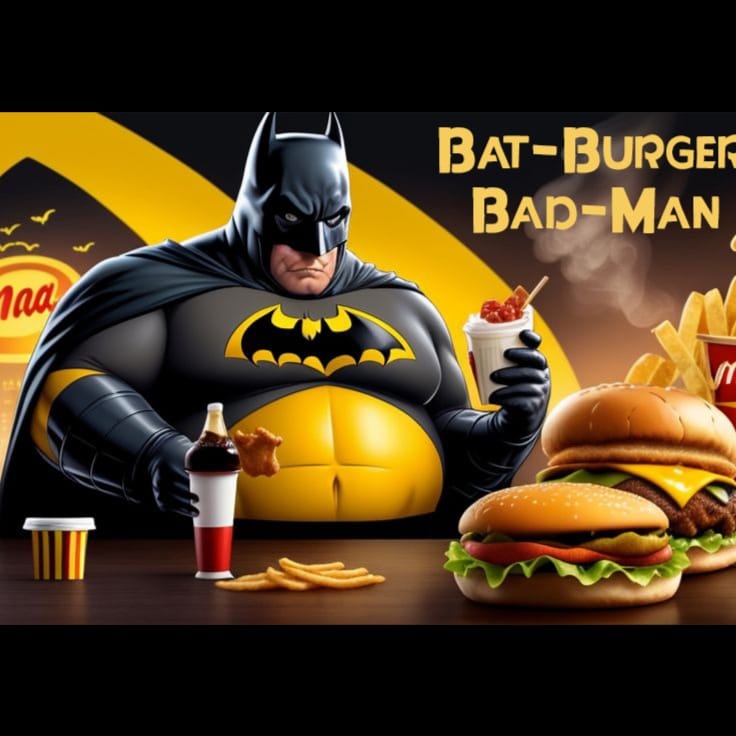 Bat-Burger - Bad-Man (StorytellerZ - Sing my Picture Challenge)