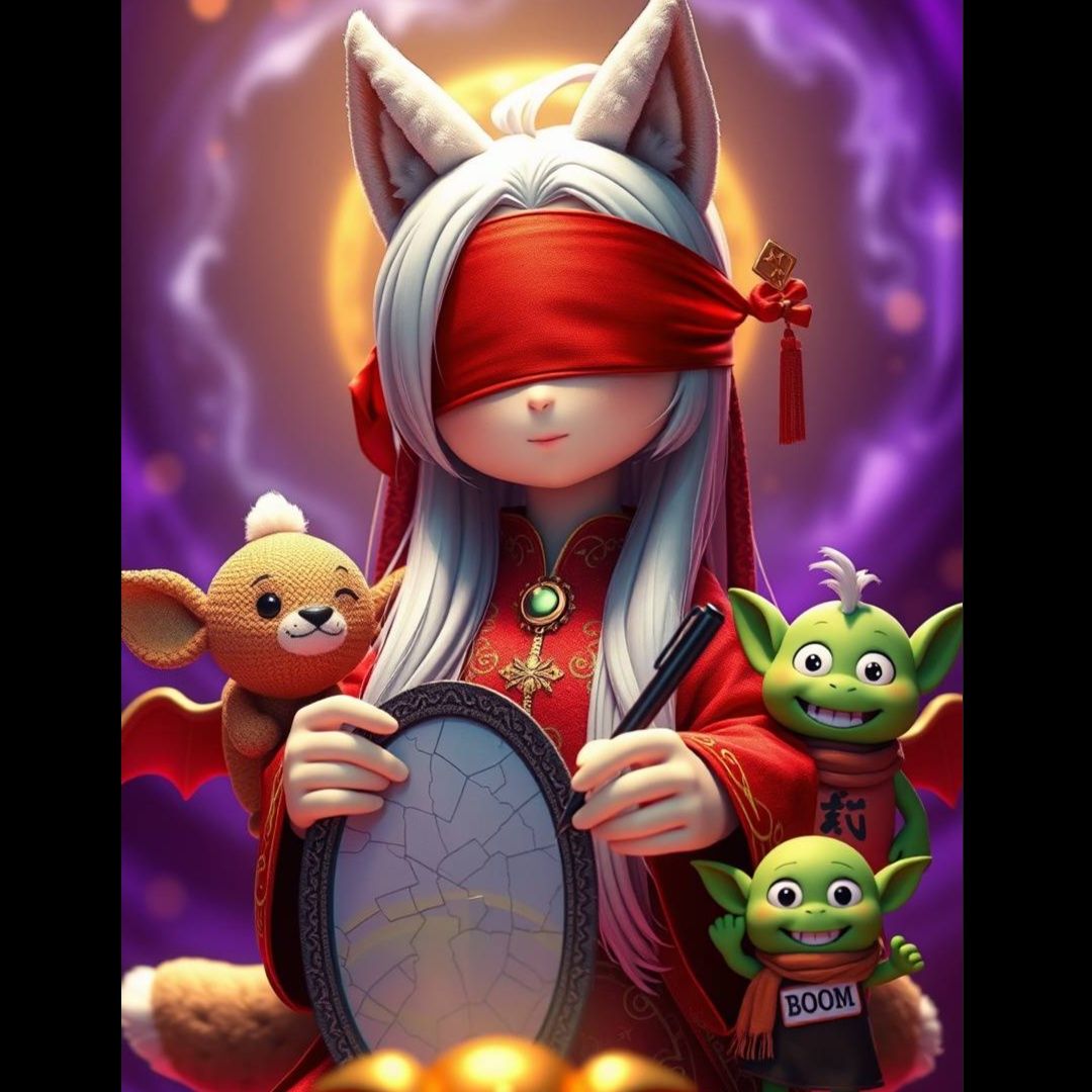 Eyes of the Mirror|鏡中之眼 - #PlushiePandemic🧸
