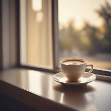 Cappuccino Và Ánh Mắt Trời