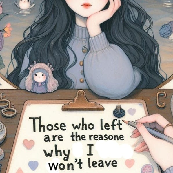 Those who left are the reason why I won't leave
