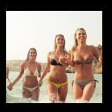   $ $ $  >> OK ! ! << {  * *  GIRLS  ON  THE  SEA  * * }  $ $ $  