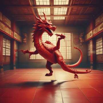 Karate ist cool mit Leo