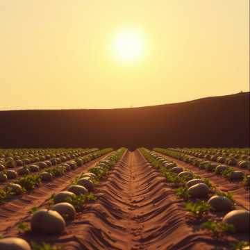 Florentino y su campo de patatas.