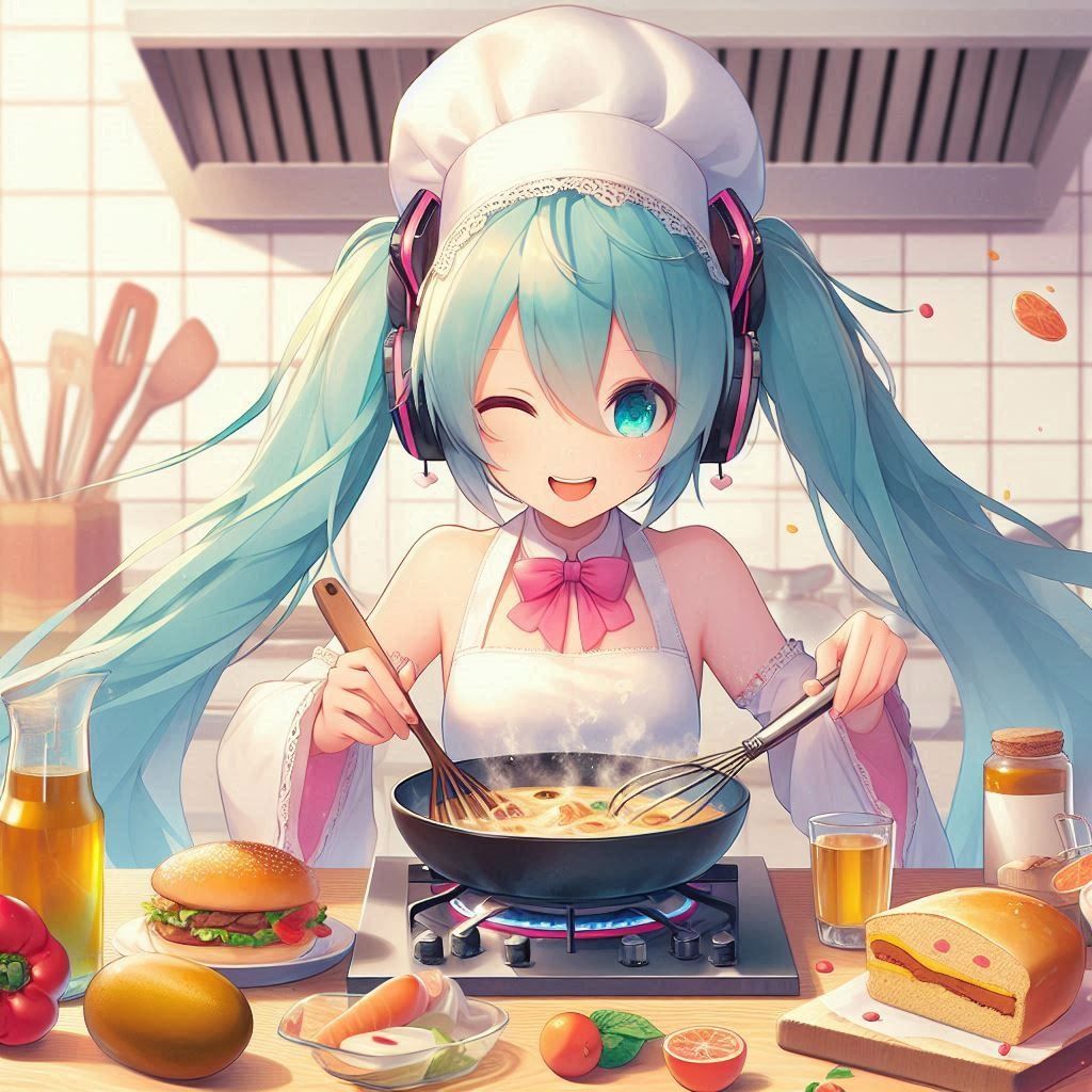 Delicious Cook [Remix] [Vocaloid] [ft. Hatsune Miku] [ポップ] [Special April Fools]