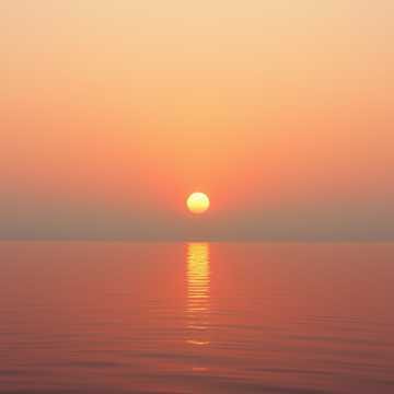 Ich sitze hier am See