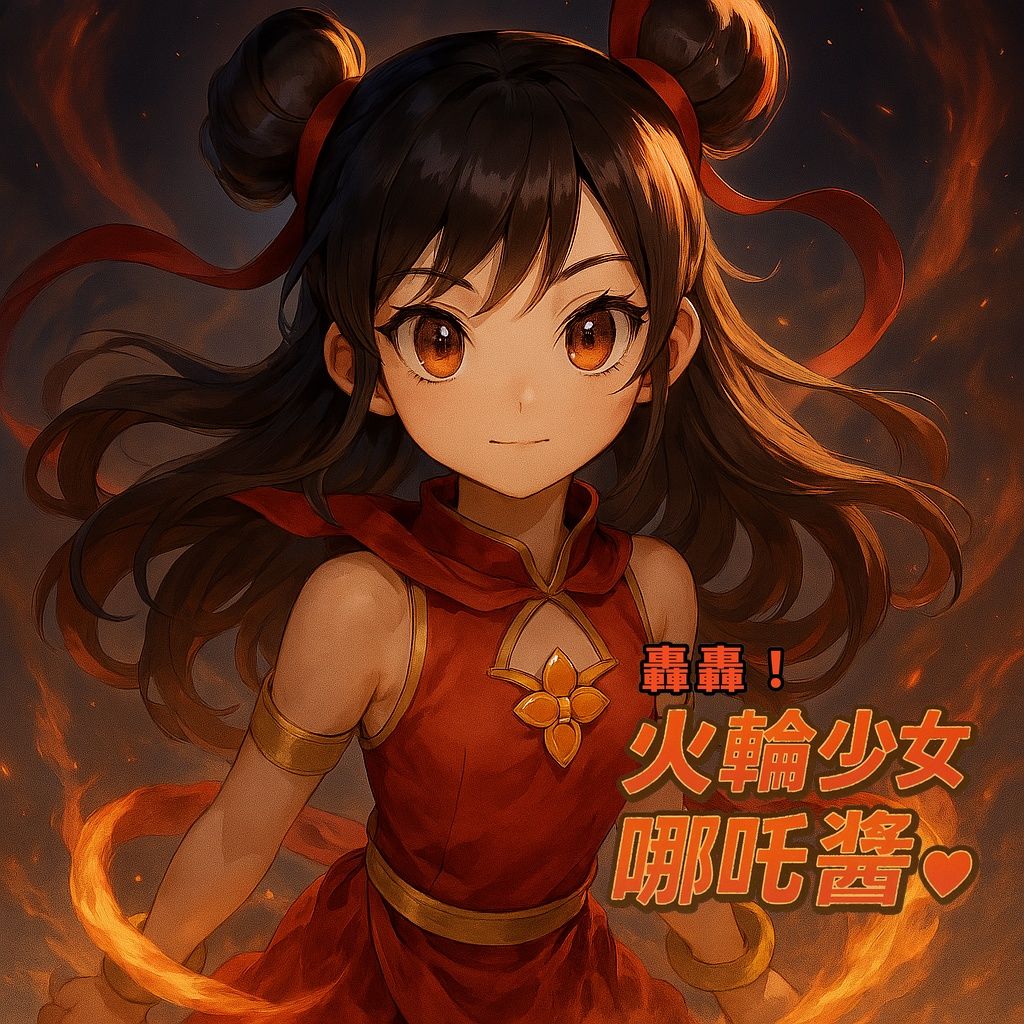 轟轟!☆火輪少女☆哪吒醬!