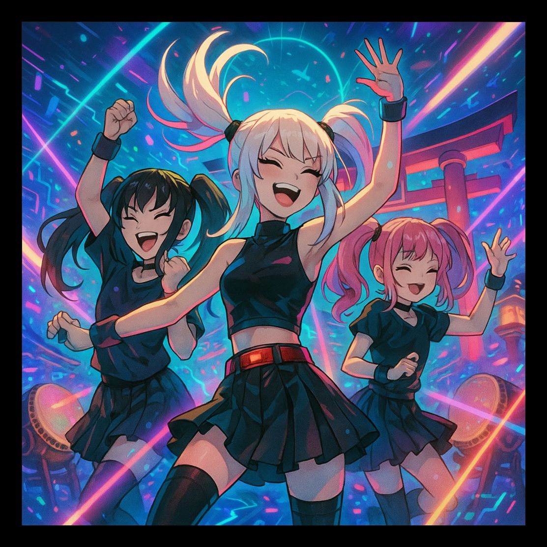 ⚡️ “Cyber Shrine Dance” 🤖⛩️#BoomBoom